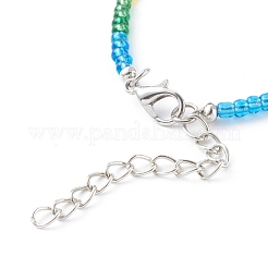 Braccialetti con perline di semi di vetro&nbsp;BJEW-JB06122