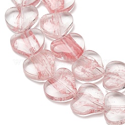 Perles de lampwork faites à la main transparentes&nbsp;LA-CBAF0C8-01B