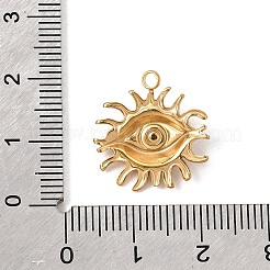 304 Edelstahl-Emaille-Anhänger&nbsp;SA-CBA8660-01G