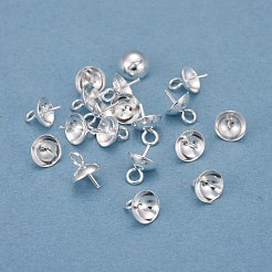 Colgantes con pasador y perla en forma de copa de acero inoxidable 304&nbsp;X-STAS-H410-19S-B