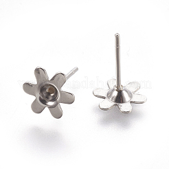 Componentes de aretes de acero inoxidable 304 resistentes al deslustre&nbsp;LS-X-STAS-G187-05P