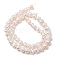 Fili di perle di perle d'acqua dolce coltivate naturali&nbsp;PA-CBABE82-15B