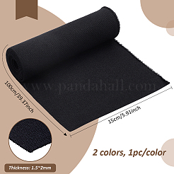 2 Stück 2 Farben Polyester Stretch-Strickrippenstoff&nbsp;FIND-BC0014-01