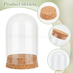 4 Set transparente Glasglocken-Vitrinen&nbsp;AJEW-PH0011-24B