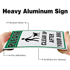 UV-geschützte und wasserdichte Aluminium-Warnschilder&nbsp;AJEW-GL0001-05C-06