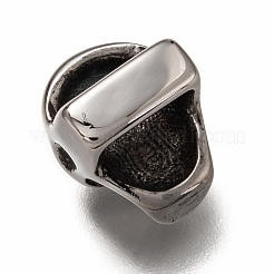 Charms scorrevoli retrò in acciaio inossidabile 304&nbsp;STAS-L243-054AS