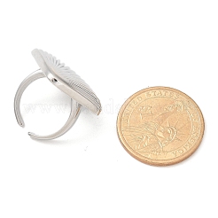 Bagues de manchette en laiton pour femmes&nbsp;RJEW-U033-09P-01