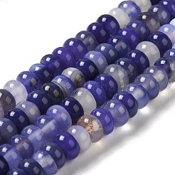 Chapelets de perles d'agate naturelle&nbsp;G-H295-C03-14