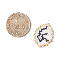 Pendentifs douze constellations en perles de verre&nbsp;PALLOY-MZ00891-06