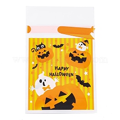 50 Stück rechteckige Plastiktüten für Halloween-Süßigkeiten&nbsp;ABAG-U001-01E