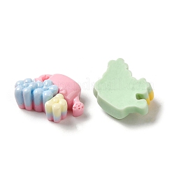 Undurchsichtigen Cabochons&nbsp;RESI-B017-01A