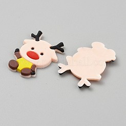 Weihnachts-Silikon-Cabochons&nbsp;SIL-WH0018-32B