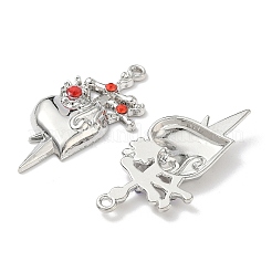 Legierung rhinestone-anhänger&nbsp;FIND-L023-05P