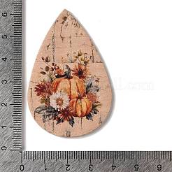 Halloween Kunstleder große Anhänger&nbsp;FIND-K017-02E-01