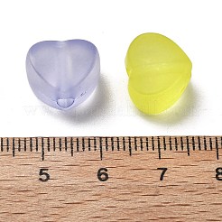 Gefrostet transparent Acrylperlen&nbsp;X-OACR-A032-30