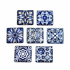Cabochons di vetro&nbsp;GGLA-S036-21F