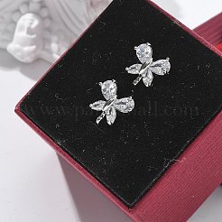 Orecchini a cerchio in ottone&nbsp;EJEW-R016-10P-02