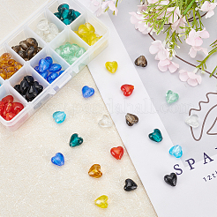 Valentine Geschenke für ihre Ideen handgefertigt Silberfolie Glasperlen&nbsp;FOIL-OC0001-01