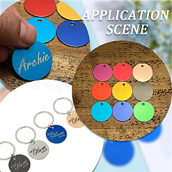 25 stücke aluminium anhänger&nbsp;FIND-SP0002-68A-01