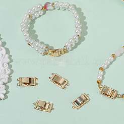 6 Stück Uhrenarmbandverschlüsse aus Messing in 2 Stilen&nbsp;KK-SC0006-73