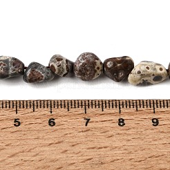 Chapelets de perles de jaspe en peau de léopard naturel&nbsp;GG-CBAC13F-A01-01