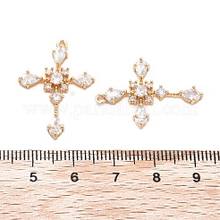 Ottone micro spianare pendenti zirconi&nbsp;KK-B125-30G