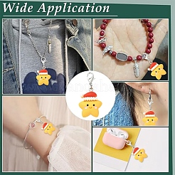 10 pz decorazioni pendenti in resina&nbsp;HJEW-YW00373