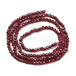 Importiert natürlicher Granat Perlen Stränge&nbsp;G-A129-2mm-05
