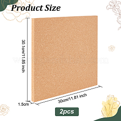 Feuilles d'isolation en liège&nbsp;DIY-WH0488-01B