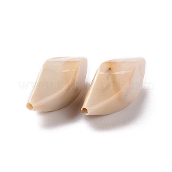 Perle acriliche opache bicolore&nbsp;OACR-P013-05