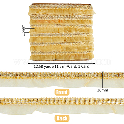 Polyester-Spitzenband&nbsp;DIY-WH0530-65B