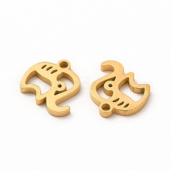 Ionenplattierung (IP) 304 Edelstahl-Anhänger&nbsp;STAS-M089-26G