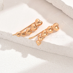 Clip per orecchini in ottone&nbsp;DZ5635-3