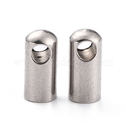 Emembouts de cordon en acier inoxydable 304 résistants au ternissement&nbsp;STAS-H153-03A-P