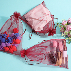 30 stücke große organza beutel tragbare schuhe tasche reise lagerung kordelzug taschen&nbsp;OP-SP0001-03A-04