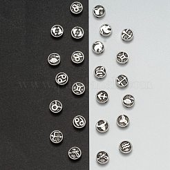 24 pieza de 12 estilos de cuentas de esmalte de acero inoxidable 304&nbsp;STAS-LS0001-43
