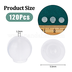 150 pz di dadi auricolari in plastica&nbsp;FIND-FH0008-56