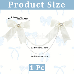1 Beutel Polyester-Schleifen-Stiefelriemenketten&nbsp;JEWB-CL0001-02B