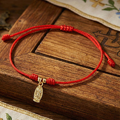 Bracelets à breloques Vierge Marie en acier inoxydable 304&nbsp;WH3603