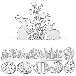 2 Stil Osterei & Hase Stanzschablonen&nbsp;DIY-CP0012-03