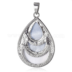Natur Paua Muschel Anhänger&nbsp;G-XCP0001-45