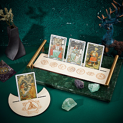 Ständer für Tarotkarten aus Holz&nbsp;DJEW-WH0034-34I-01