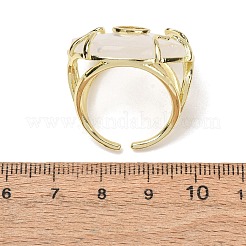 Anillos de puño de cristal de cuarzo natural&nbsp;GG-CBA5FCC-02G-08