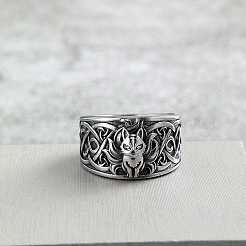 Retro-Fingerringe aus Edelstahl 304 für Herren&nbsp;WGC3F58-01