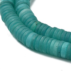 Hilos de abalorios de jade blanco natural&nbsp;G-P575-B14-6x1mm-09