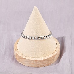 Panzerkettenarmbänder aus 304 Edelstahl für Damen&nbsp;BJEW-G757-14P