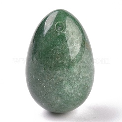 Pendentifs en aventurine vert naturel&nbsp;X-G-P438-D-02