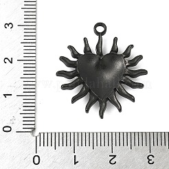 Pendentifs en acier inoxydable 304 avec placage ionique (IP)&nbsp;STAS-H223-15B-01