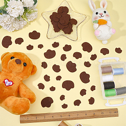 16 Beutel Filzpuppennase&nbsp;DOLL-FG0001-07B