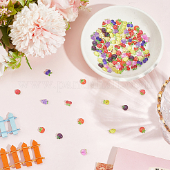 110 Stück 11 Stile Obst Harz Cabochons&nbsp;MRMJ-SC0001-54